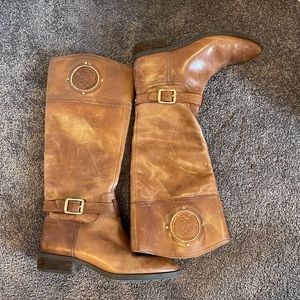 - Brown Vince Camuto - leather Riding Boots “Phillie”